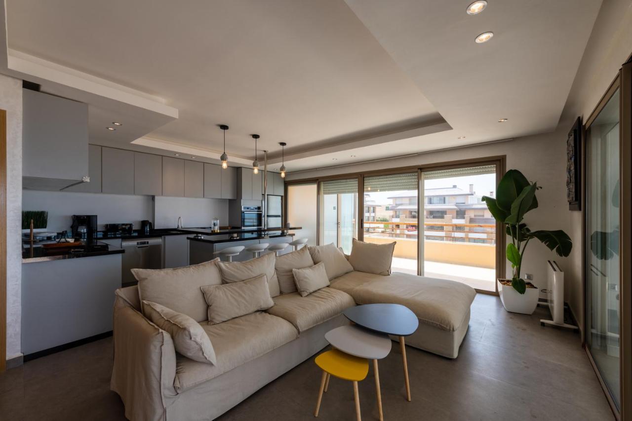 Appartement 300M2 Vue Sur Ocean Prestigia - Plage Des Nations Salé Kültér fotó
