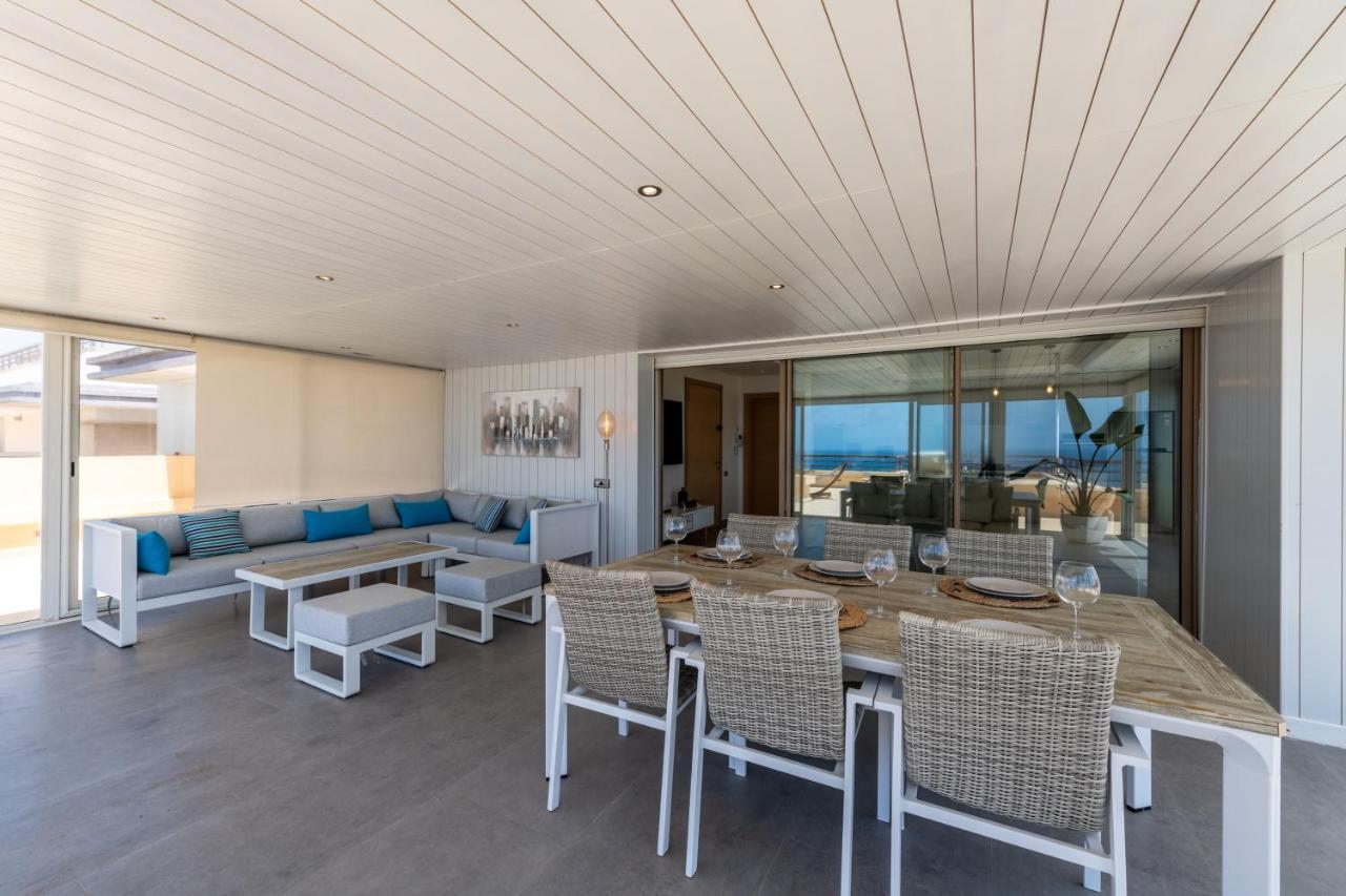 Appartement 300M2 Vue Sur Ocean Prestigia - Plage Des Nations Salé Kültér fotó