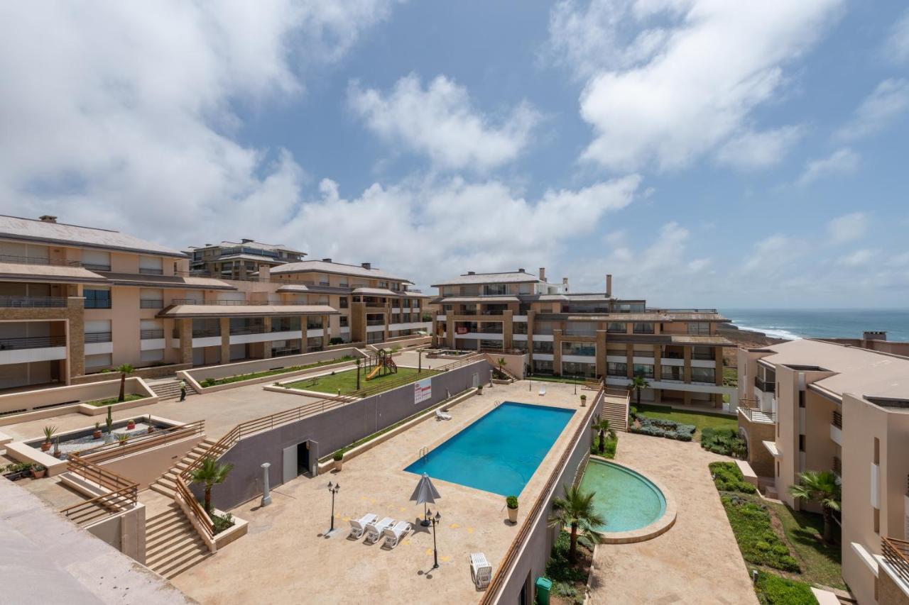 Appartement 300M2 Vue Sur Ocean Prestigia - Plage Des Nations Salé Kültér fotó