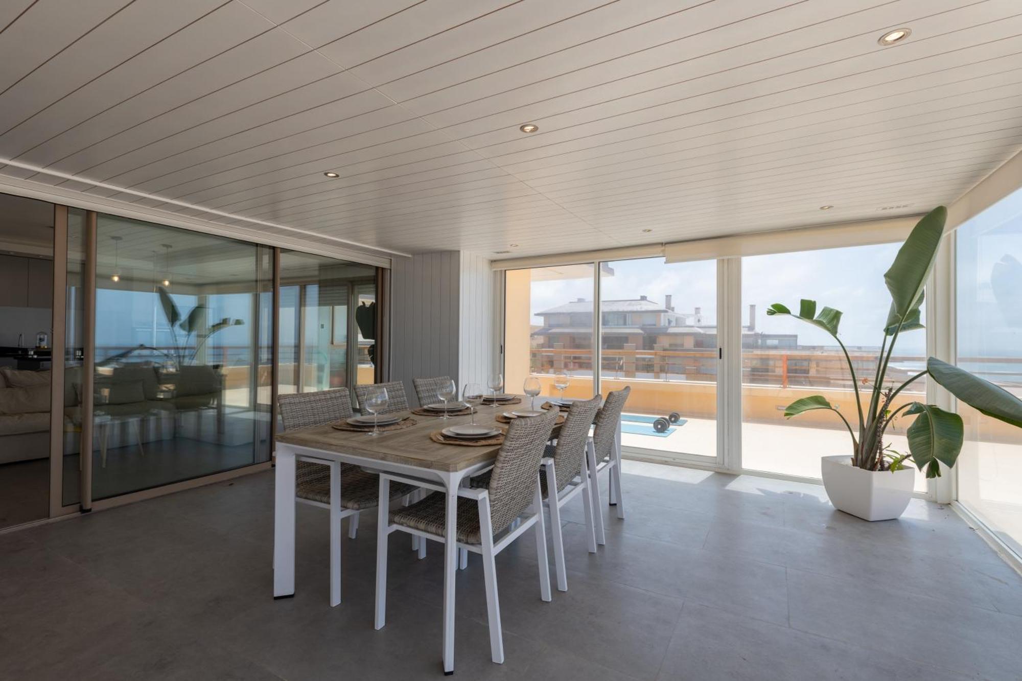 Appartement 300M2 Vue Sur Ocean Prestigia - Plage Des Nations Salé Kültér fotó