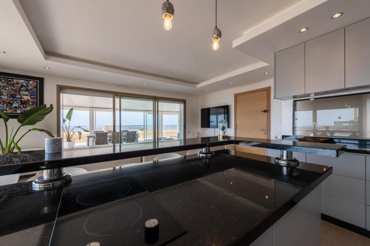 Appartement 300M2 Vue Sur Ocean Prestigia - Plage Des Nations Salé Kültér fotó
